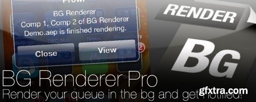 BG Renderer Pro 2.12 for After Effects