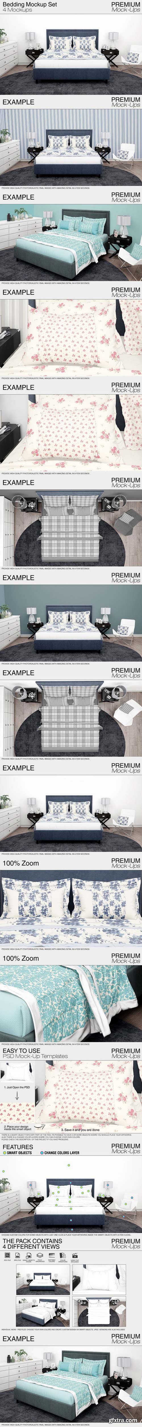 CM - Bedding Mockup Set 1821415