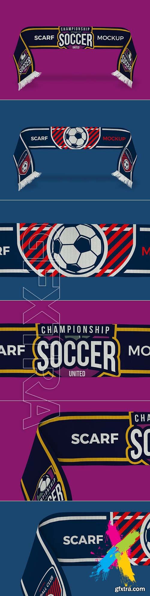 CreativeMarket - Sport Scarf Mockup 1863100