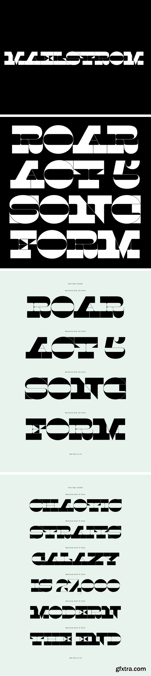 Maelstrom Font Family