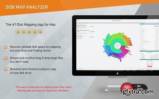 Disk Map Analyzer 1.4 (Mac OS X)