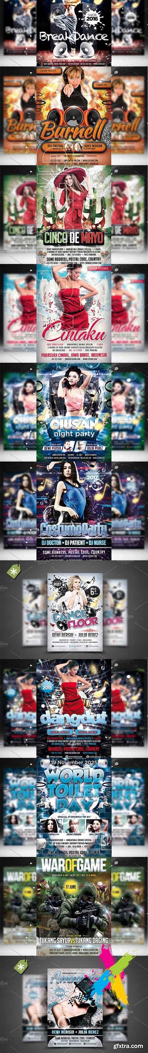 CM - 85 in 1 Flyer Templates 1831572