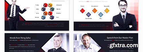 Graphicriver Cubix - Professional Presentation Template 12473615