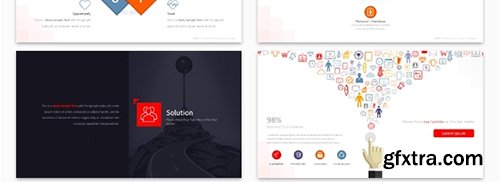 Graphicriver Cubix - Professional Presentation Template 12473615