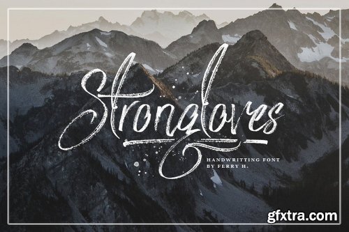 Strongloves - Handwritting Font