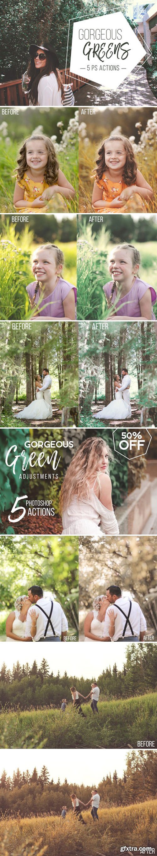 CM - Gorgeous Greens PS Action Set 1812680