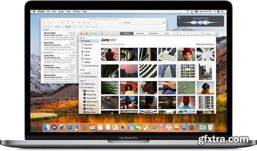 macOS High Sierra 10.13 Build 17A365 Multilingual