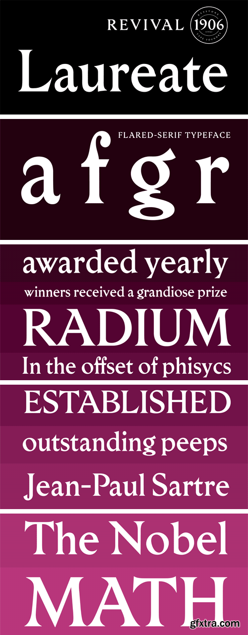 Laureate Font Family