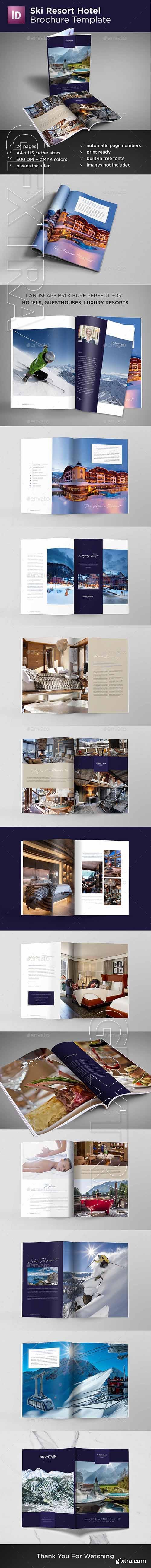 GraphicRiver - Ski Resort Hotel Brochure Template 20631587