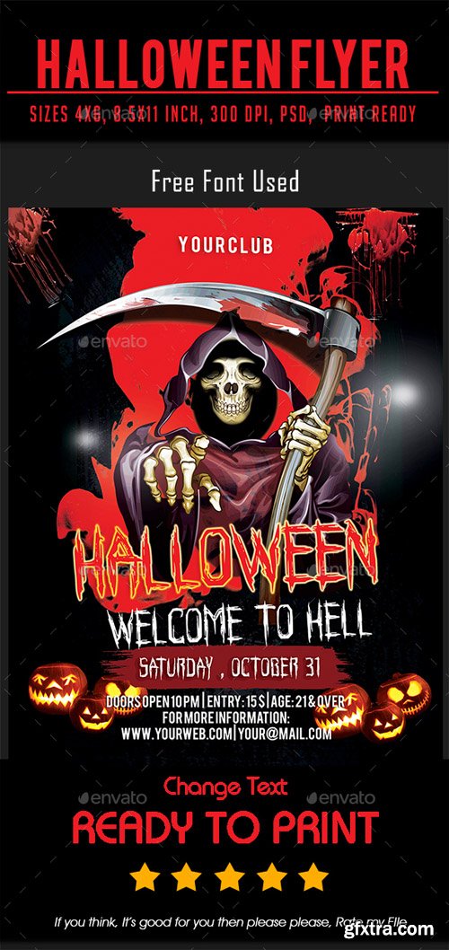 GR - Halloween Flyer 20693290