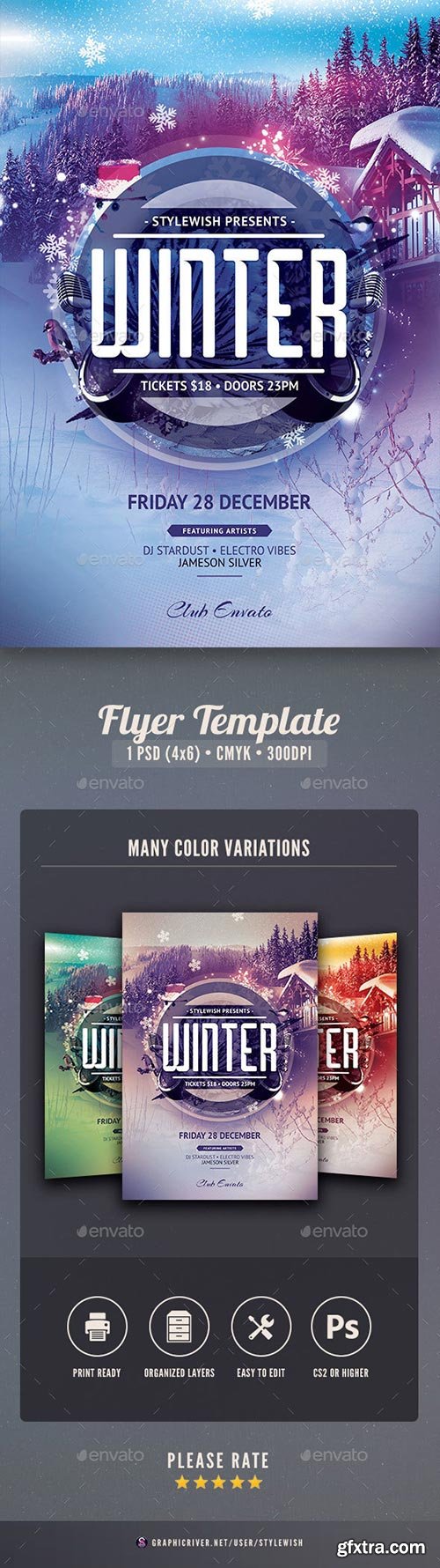 Graphicriver - Winter Flyer 9720507