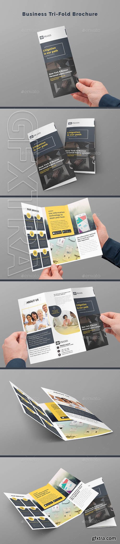 GraphicRiver - Business Tri-Fold Brochure 20652340