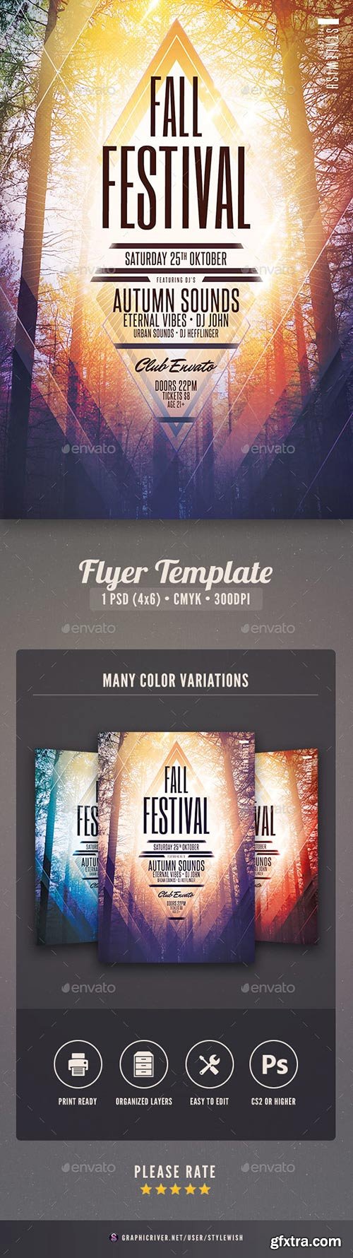 Graphicriver - Fall Festival Flyer 17749118