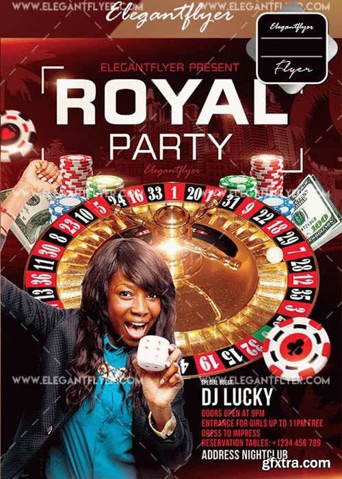 Royal Party Flyer V21 Template