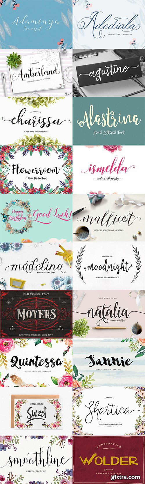 20 Fabulous Handwritten Fonts