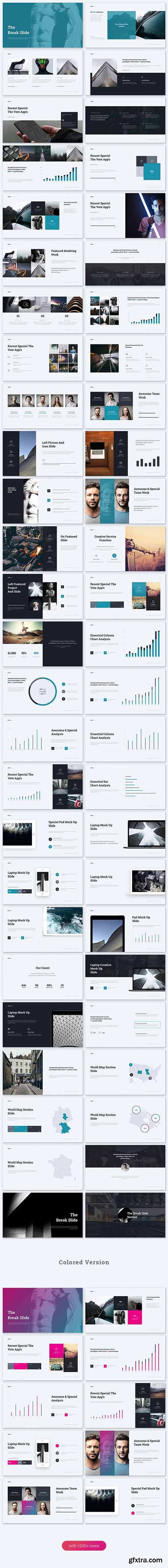 Graphicriver - Vote - Simply Template (Keynote) 20297732