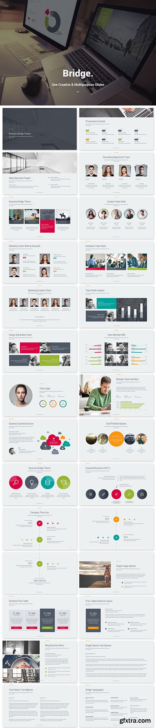 Graphicriver - Bridge Creative Business Theme (Keynote) 20593939