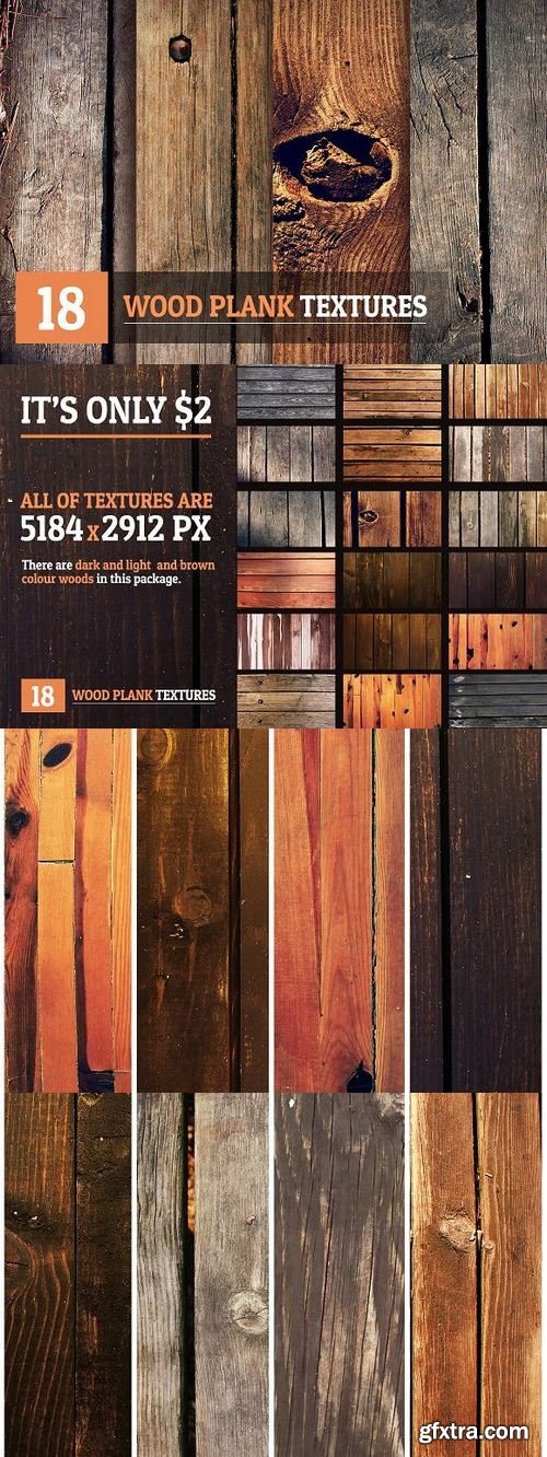 CM - 18 Wood Plank Textures 1317717