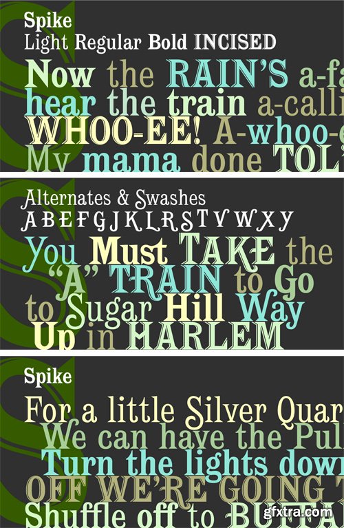 Spike Font Family