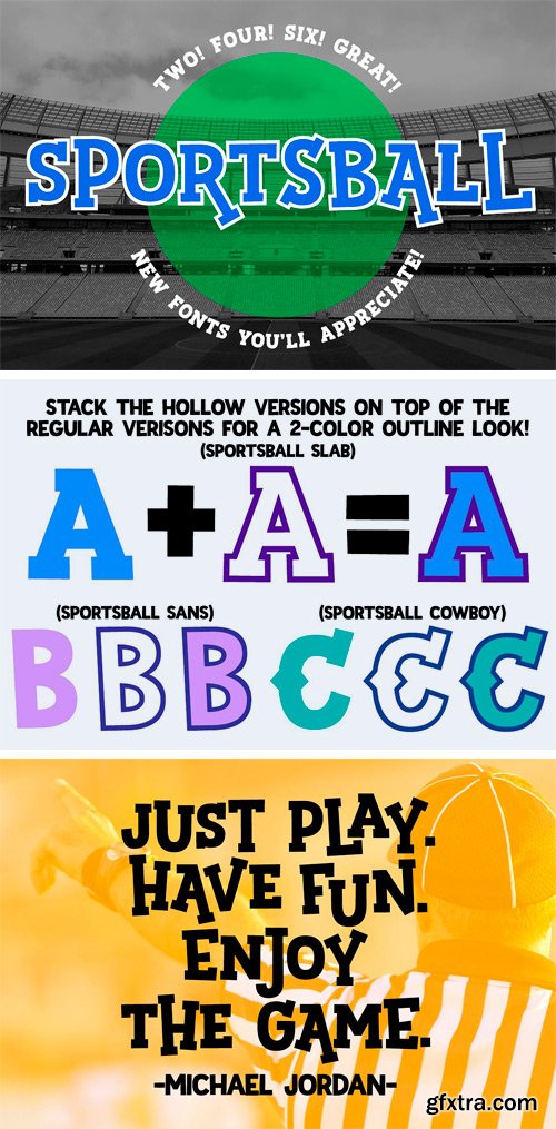 CM - Sportsball: Fun Font with Alternates 1830136