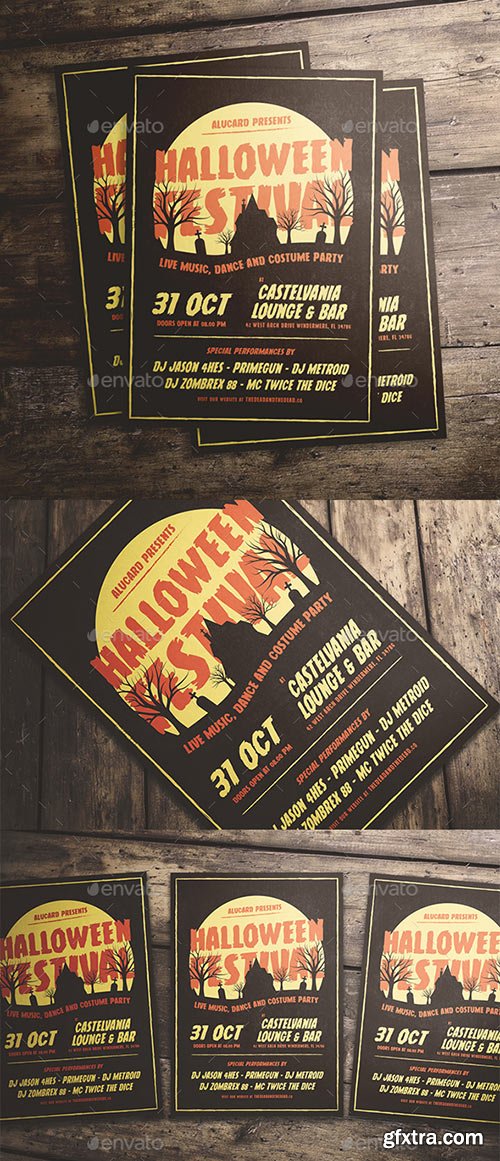 Graphicriver - Halloween Festival Flyer 20679861