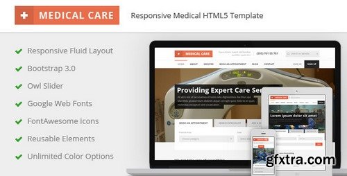 ThemeForest - Medical Care - Responsive Medical HTML5 Template 10042392