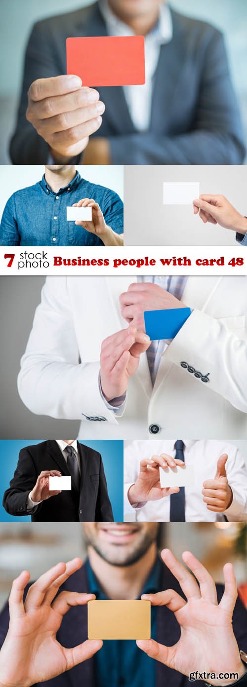 Photos - Business people with card 48