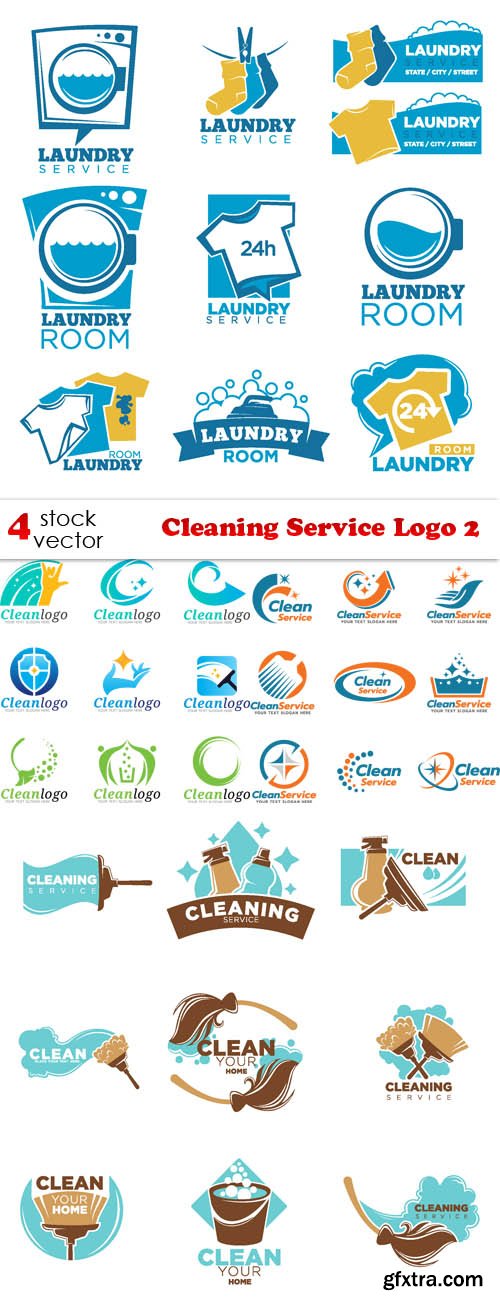 Vectors - Cleaning Service Logo 2