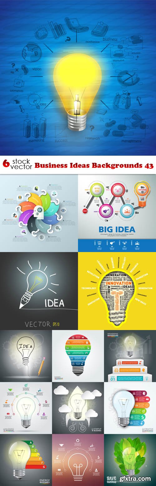 Vectors - Business Ideas Backgrounds 43