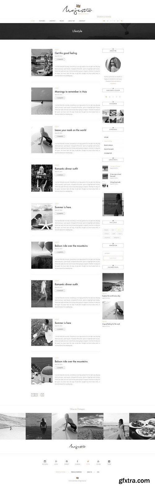 CM - Majestic-Premium Personal Blog PSD 1616563