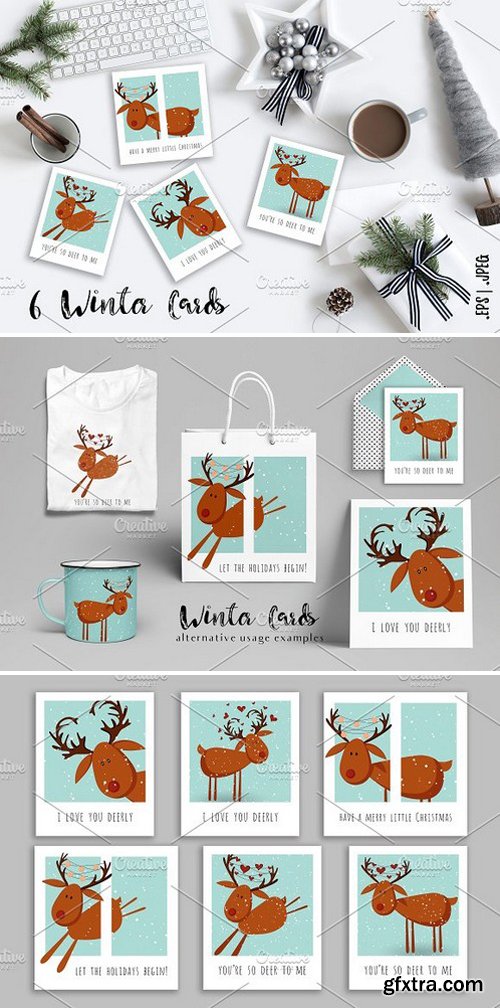 CM - Cute Winter Cards - 2 1782798