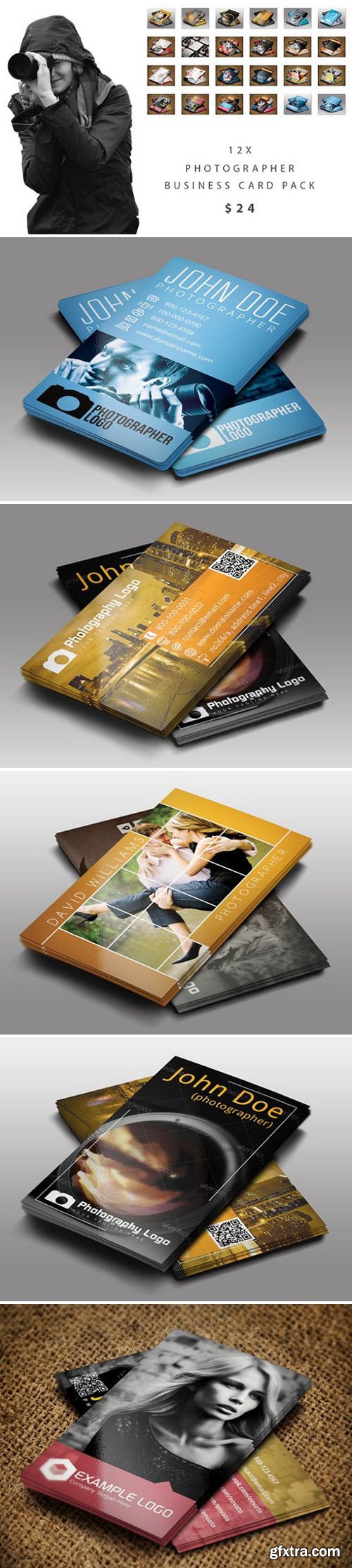 CM - 12 Photographer Business Cards 1655291