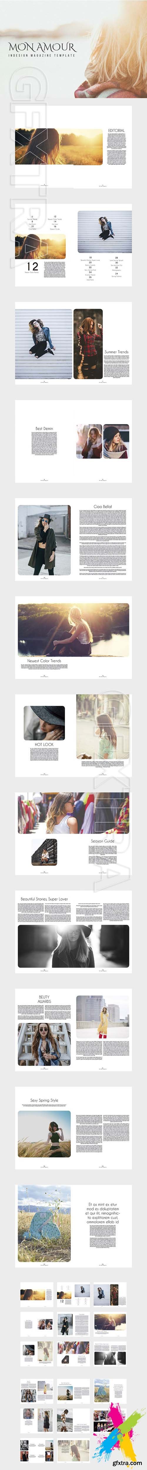 CreativeMarket - Mon Amour Magazine 1879495