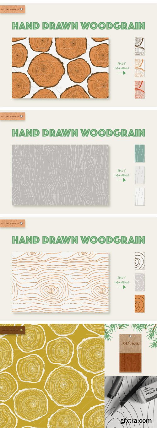 CM - Woodgrain Patterns 1812426