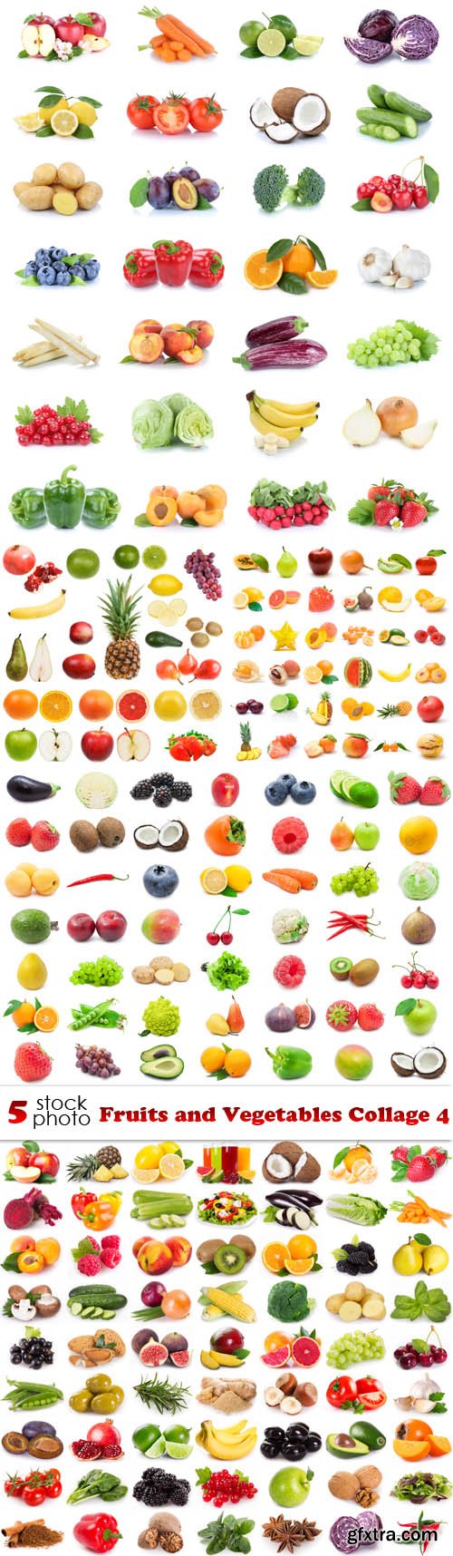 Photos - Fruits and Vegetables Collage 4