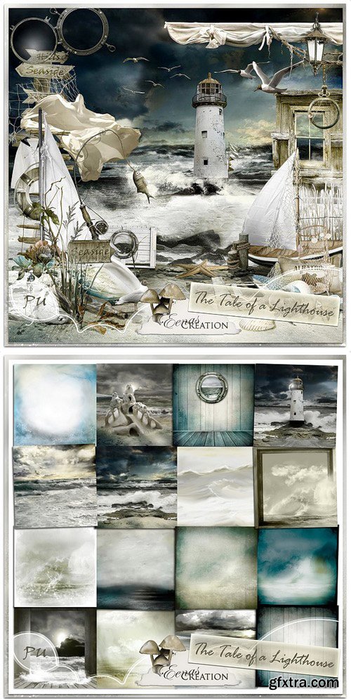 Scrap Kit - Sea & Storm