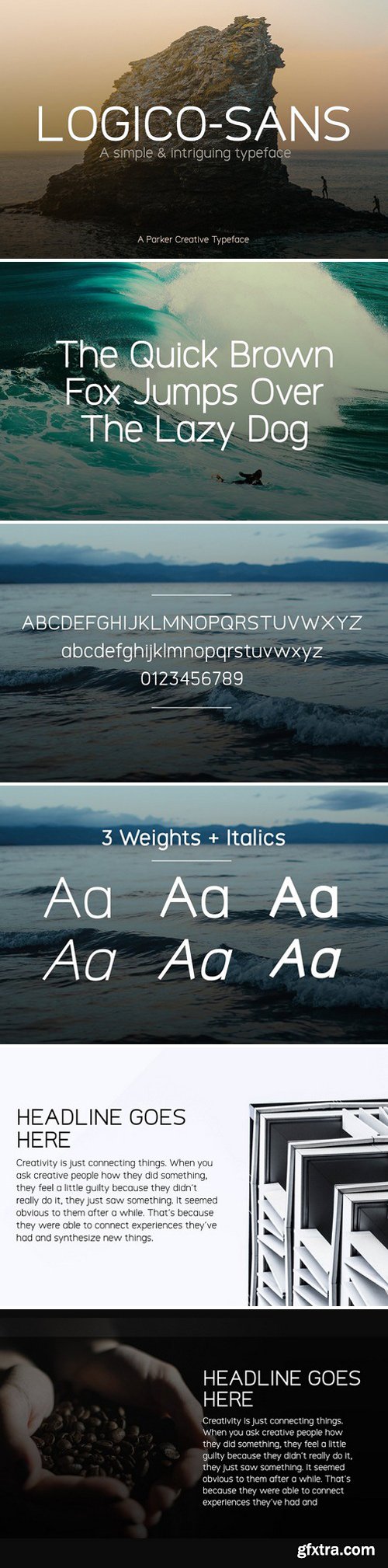 CM - Logico-Sans Font Family 1808940