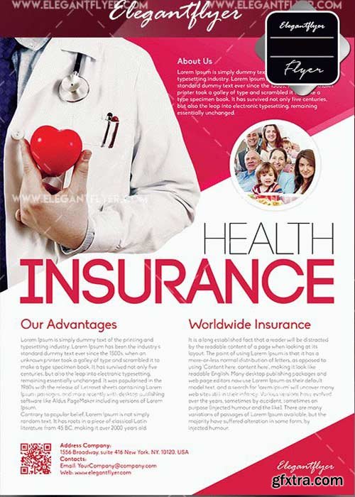 Health Insurance V6 Flyer Template