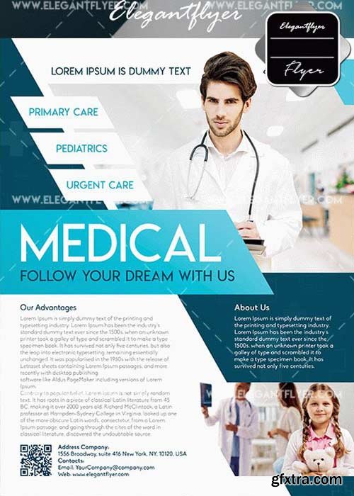 Medical Health V7 Flyer Template