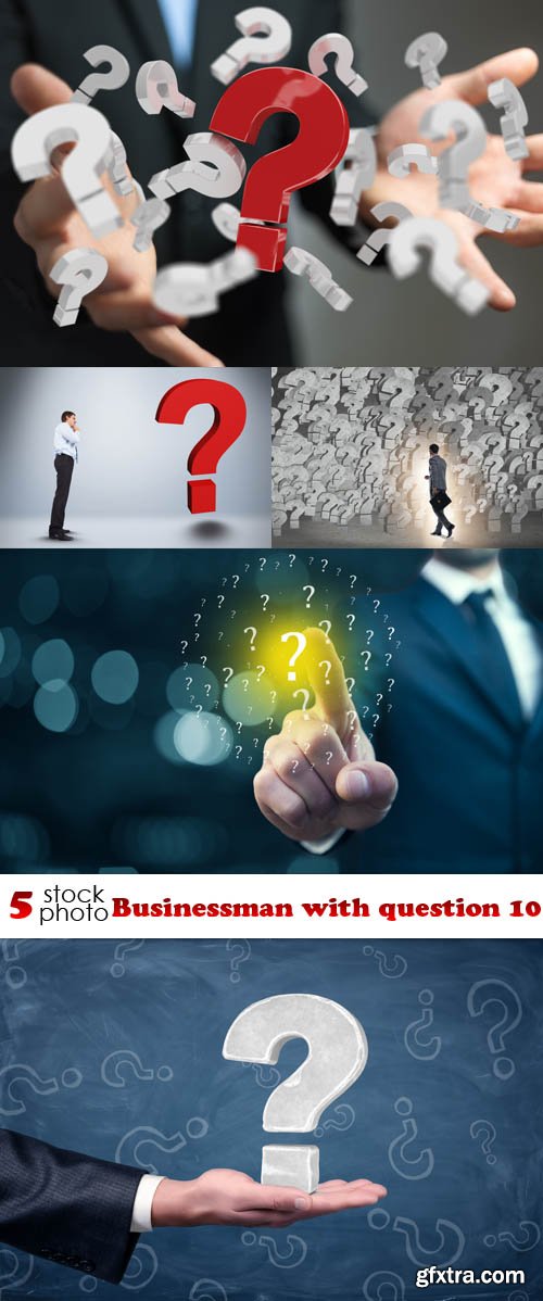 Photos - Businessman with question 10