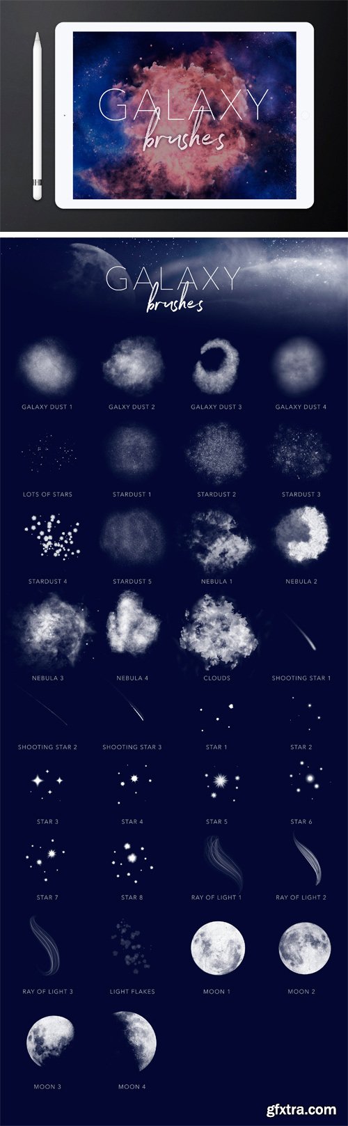 CM - Galaxy Brushes for Procreate 1817942