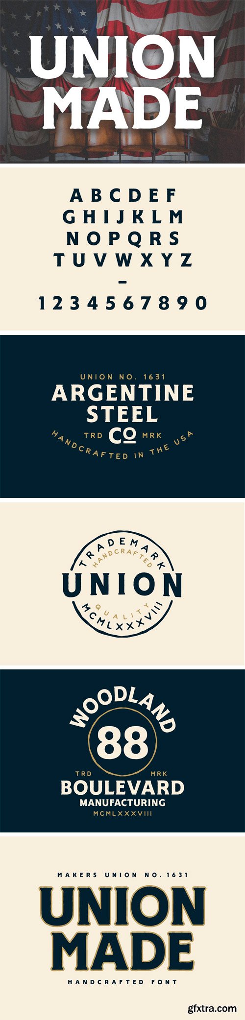 CM - UNION MADE FONT 1867565