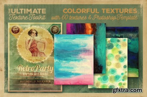 700 Professional Textures and Backgrounds in The Ultimate Texture Toolkit