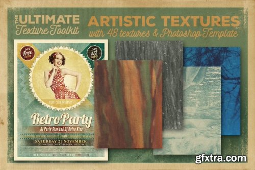 700 Professional Textures and Backgrounds in The Ultimate Texture Toolkit