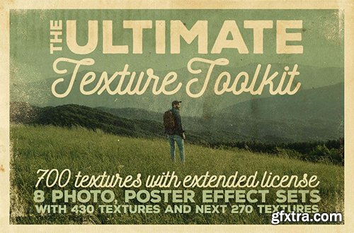 700 Professional Textures and Backgrounds in The Ultimate Texture Toolkit