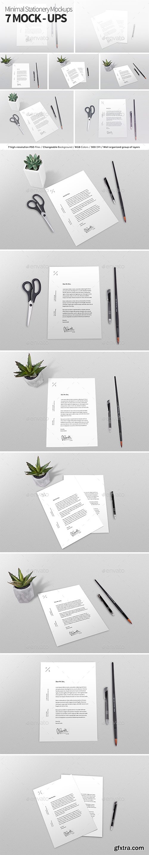 Graphicriver - Minimal Stationery Mock-ups 20710269