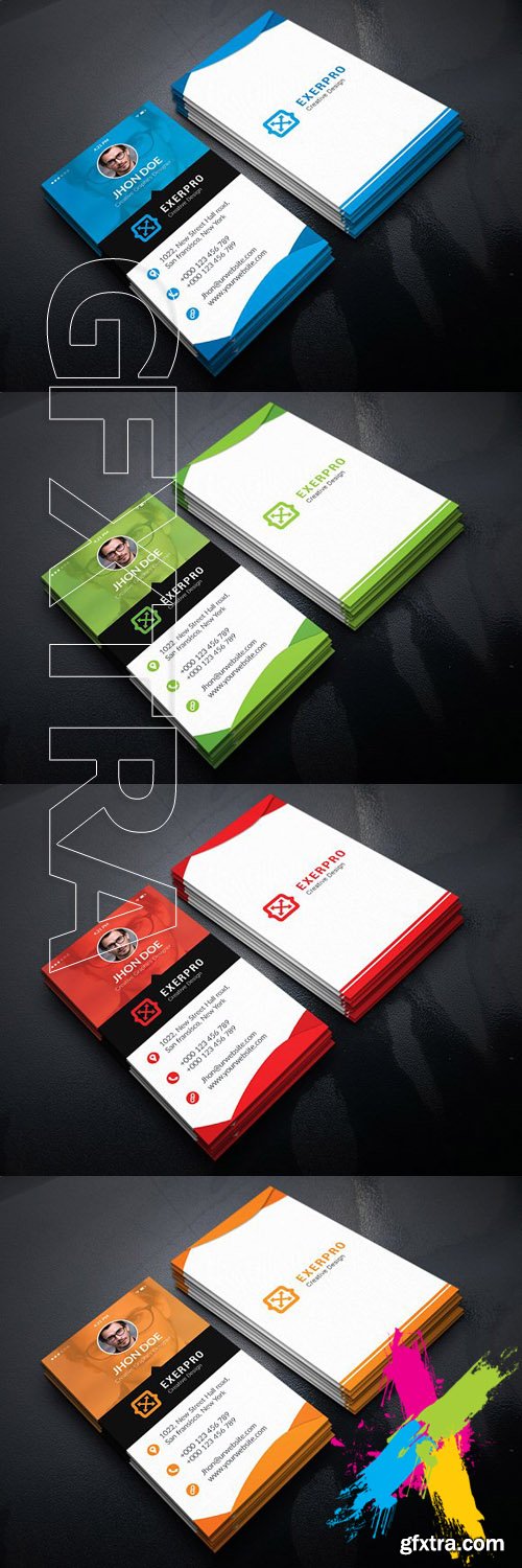 CreativeMarket - Stylish Business Card 1878225