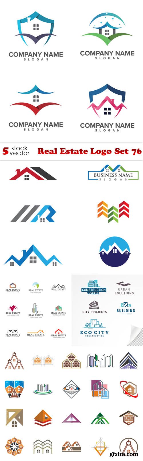 Vectors - Real Estate Logo Set 76