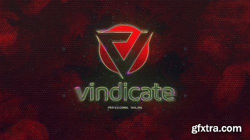 Videohive Cyberpunk Glitch Logo Reveal 16577102