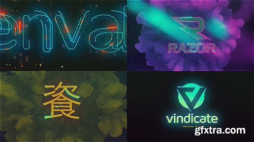 Videohive Cyberpunk Glitch Logo Reveal 16577102